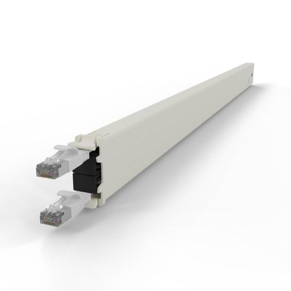 Patchbox.One 30RU STP White Cat6A Cable Management Cassette, To be Installed in Patchbox.One Fram... - Image 6