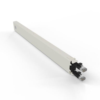 Patchbox.One 8RU STP Black Cat6A Cable Management Cassette, To be Installed in Patchbox.One Frame...