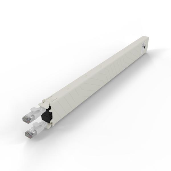 Patchbox.One 8RU STP White Cat6A Cable Management Cassette, To be Installed in Patchbox.One Frame... - Image 5