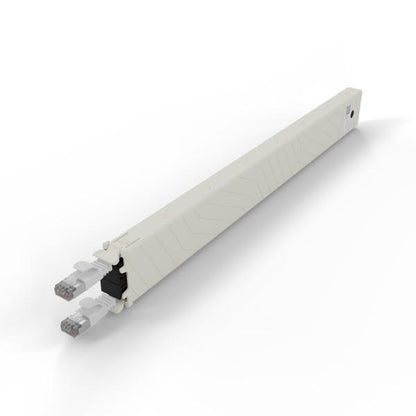 Patchbox.One 8RU STP White Cat6A Cable Management Cassette, To be Installed in Patchbox.One Frame... - Image 5
