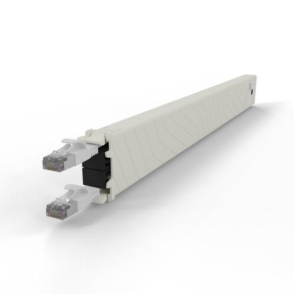 Patchbox.One 8RU STP White Cat6A Cable Management Cassette, To be Installed in Patchbox.One Frame... - Image 6