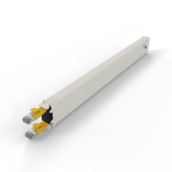 Patchbox.One 8RU STP Yellow Cat6A Cable Management Cassette, To be Installed in Patchbox.One Fram... - Image 5