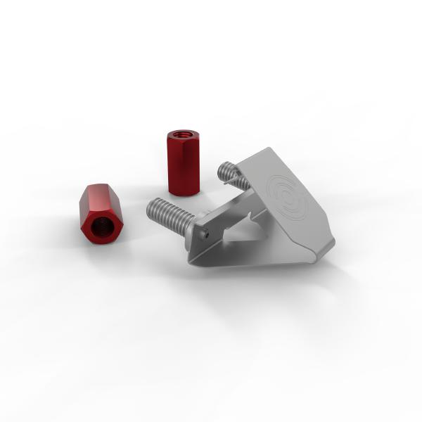 Patchbox /dev/mount 50-Pack, 1RU Toolless Cage-Nut alternative, Supports Components Up To 200KG (... - Image 3