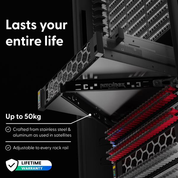 Patchbox Setup.exe Rack Hardware Installation Tool, Up to 50KG, Supports Threaded & Square Holes,... - Image 2