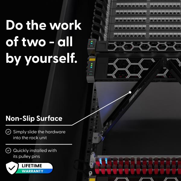 Patchbox Setup.exe Rack Hardware Installation Tool, Up to 50KG, Supports Threaded & Square Holes,... - Image 3