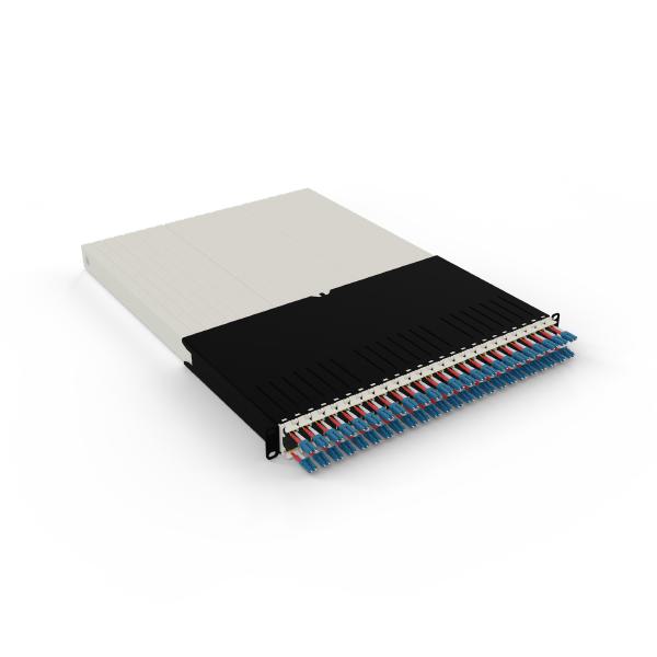 Patchbox.One 30RU OS2 LC-LC Fiber Optic Cable Management System, Includes 24x 30RU OS2 LC-LC Case...