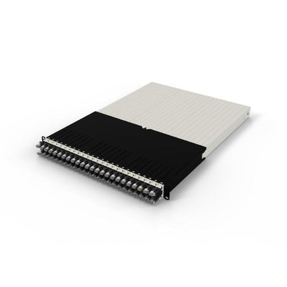 Patchbox.One 30RU STP Black Cat6A Cable Management System, Includes 24x 30RU Black Casettes, 3x P... - Image 5