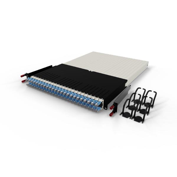 Patchbox.One 30RU STP Blue Cat6A Cable Management System, Includes 24x 30RU Blue Casettes, 3x Pat... - Image 5