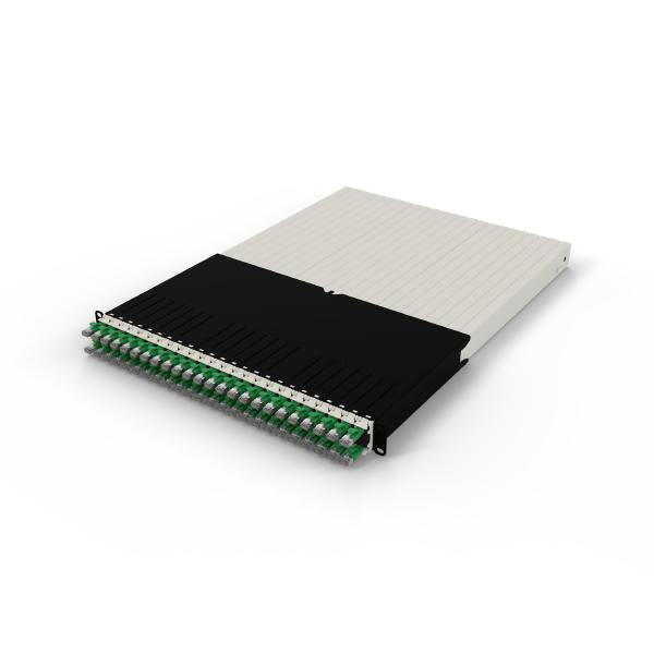 Patchbox.One 30RU STP Green Cat6A Cable Management System, Includes 24x 30RU Green Casettes, 3x P... - Image 5