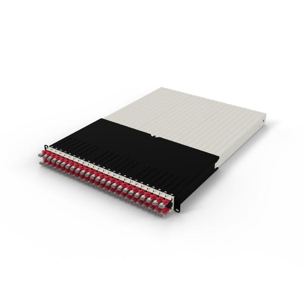 Patchbox.One 30RU STP Red Cat6A Cable Management System, Includes 24x 30RU Red Casettes, 3x Patch... - Image 5