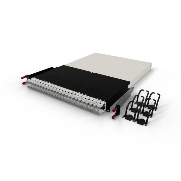 Patchbox.One 30RU STP White Cat6A Cable Management System, Includes 24x 30RU White Casettes, 3x P... - Image 6