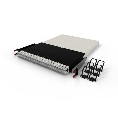 Patchbox.One 30RU STP White Cat6A Cable Management System, Includes 24x 30RU White Casettes, 3x P... - Image 6