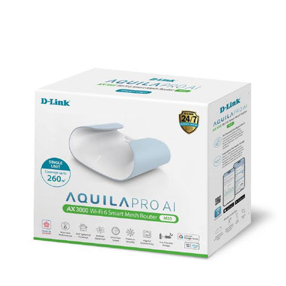 D-Link AQUILA PRO AI AX3000 Wi-Fi 6 Smart Mesh System - Network - Wireless Access Point - Image 2