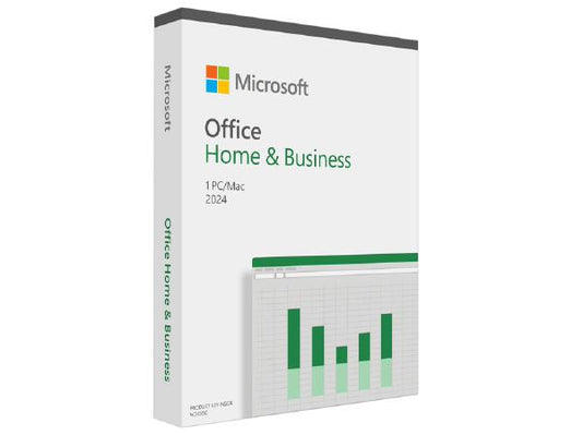 Microsoft Office Home & Business 2024 - (Retail Box) 1 User 1 Device - Medialess - Application So...