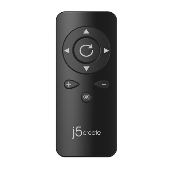 J5Create USB 4K ULTRA HD Webcam with 5x Digital Zoom Remote Control and Built-in Dual High-Fideli... - Image 5