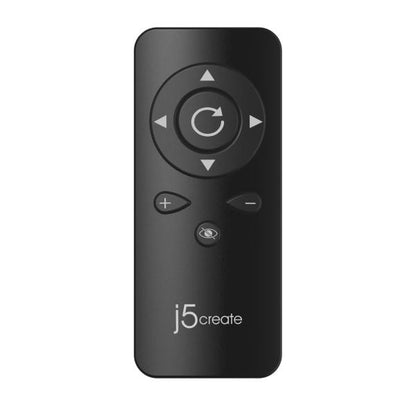 J5Create USB 4K ULTRA HD Webcam with 5x Digital Zoom Remote Control and Built-in Dual High-Fideli... - Image 5