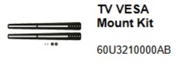 AVer VB-series Video Bar TV VESA Mount Kit. Suits VB342Pro / VB342+ / VB350. - USB Web Cams
