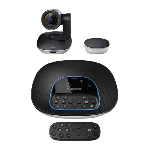 Logitech CC3500e ConferenceCam GROUP FHD Video Conferencing System for mid to large-sized meeting...