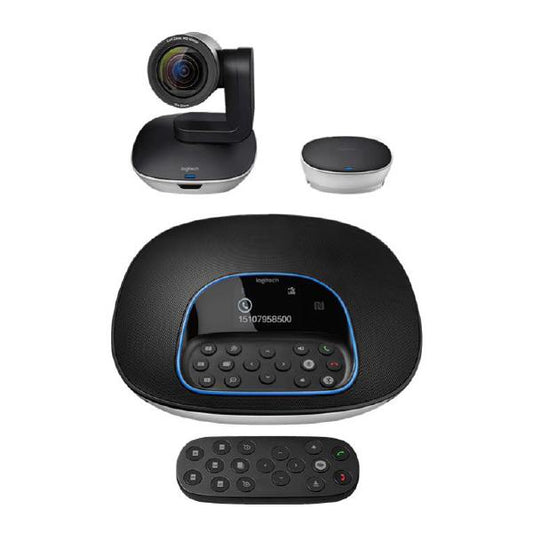 Logitech CC3500e ConferenceCam GROUP FHD Video Conferencing System for mid to large-sized meeting...