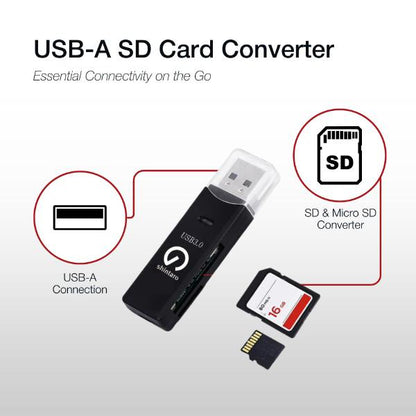 Shintaro USB 3.0 SD Card Reader - Fast Data Transfer, Supports Micro SD and SD Cards - Multi Card... - Image 4