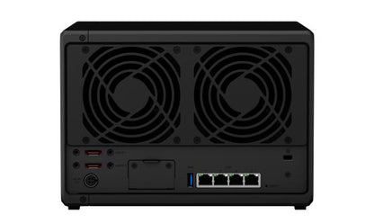 Synology DiskStation DS1522+ 5 Bay 8GB DDR4 AMD Ryzen R1600 2-core 2.6 Hot swappable 4x1GbE RJ-45 2xUSB 3.0 2xeSATA prot1 x Gen3 x2 slot 3yrs wty