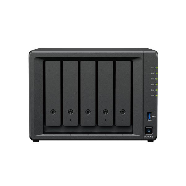 Synology DiskStation DS1525+ 5-Bay 3.5" , 2x 2.5 GbE (Tower), AMD Ryzen Quad Core 2.2GHz, 8GB RAM...