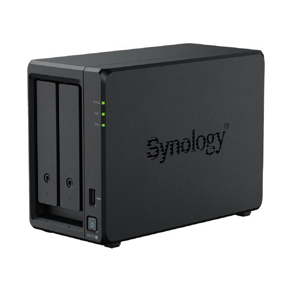 Synology DiskStation DS725+ 2-Bay 3.5" Diskless 1 x 1GbE + 1 x 2.5GbE,  NAS (Scalable) , AMD Ryze... - Image 2