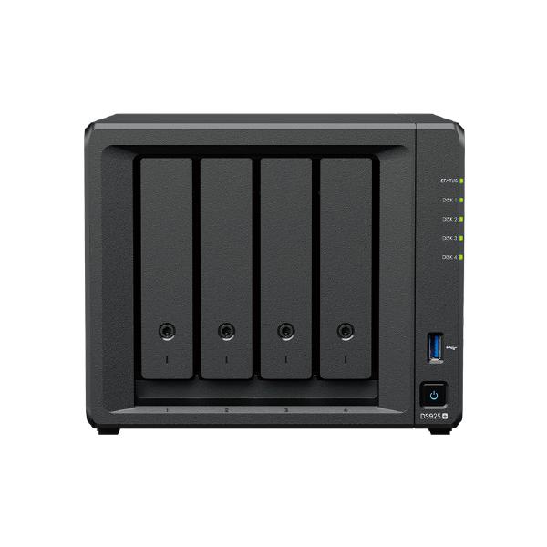 Synology DiskStation DS925+ 4-Bay 3.5" Diskless, AMD Quad Core CPU, 4GB RAM, 2x 2.5GbE, 2 x USB3....