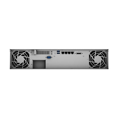 Synology RackStation RS1221+ 8-Bay 3.5" Diskless 4xGbE NAS (2U Rack), AMD Ryzen Quad Core 2.2GHz, 4GB RAM, 2xUSB3. Ask for a Solutions Project Quote.