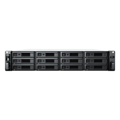Synology RackStation RS2423RP+ 12-Bay 3.5" Diskless NAS, 2xGbE+ 1 x 10GbE (RJ45)  (2U Rack), AMD...