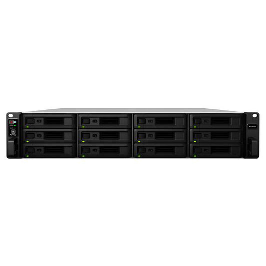 Synology RackStation RS3618xs 12-Bay 3.5" Diskless 4xGbE NAS (2U Rack), Intel Xeon D-1521 quad-co...
