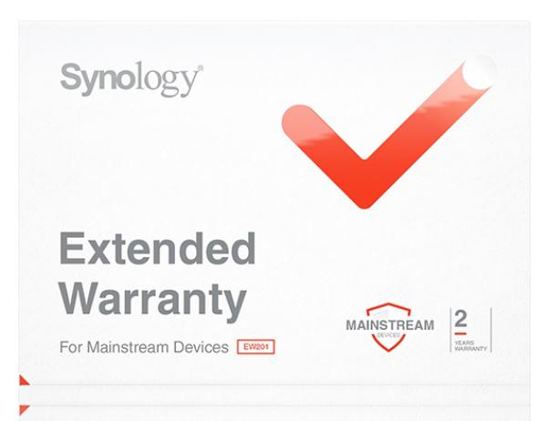 Synology Warranty Extension - Extend warranty from 3 years to 5 Years on selected models - NAS...