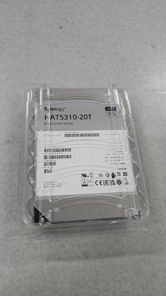 Box opened Synology -Enterprise Storage for Synology systems,3.5" SATA Hard drive,HAT5310,20TB, 5...