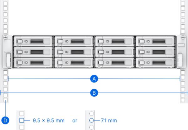 Synology Rail Kit RKS-02 (Sliding) for 1U, 2U and 3U NAS Systems ( Replaces RKS1317 ) - NAS - Acc...