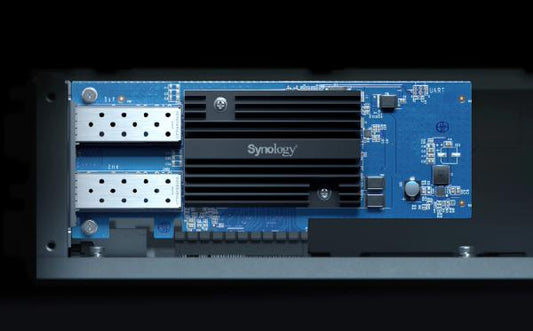 Synology Dual-Port 10GbE Adapter E10G30-F2 , 5 year Warranty, Note - Check Applicable Models
