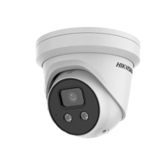 Hikvision 6MP Outdoor AcuSense Gen 2 Turret Camera, H.265, WDR, 30m IR, IP67, 2.8mm - IP Cameras