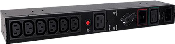 ION F-MBP16 Maintenance Bypass Switch, 10Amp/16Amp, 1U Rackmount, Compatible with UPS up to 3kVA,...