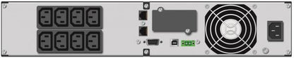 ION F16 2000VA / 1800W Line Interactive 2U Rack/Tower UPS, 8 x C13 (Two Groups of 4 x C13), 3 Year Advanced Replacement Warranty. Rail Kit Inc.