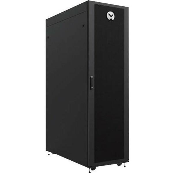Vertiv VE Rack 42U Floor Standing Enclosed Cabinet for PDU Server, 42Ux800Wx1100D w/ Side Panels...