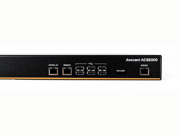 Vertiv Avocent ACS 8000 8-Port Console Server with Dual AC Power Supply, 1GB, DDR3 SDRAM, 2x (RJ... - Image 3