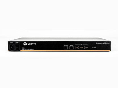 Vertiv Avocent ACS 8000 16-Port Console Server with Dual AC Power Supply, 1GB, DDR3 SDRAM, 2x Net...