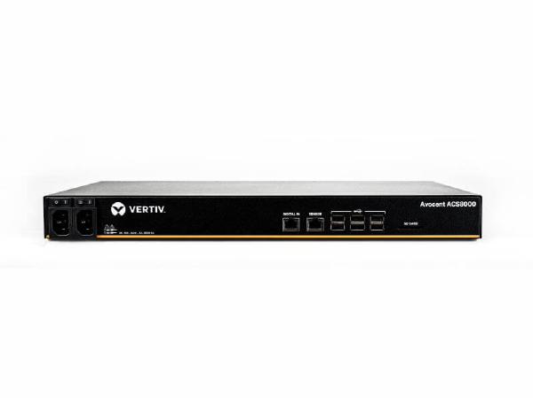 Vertiv Avocent ACS 8000 32-Port Console Server with Dual AC Power Supply, 1GB, DDR3 SDRAM, 2x Net...