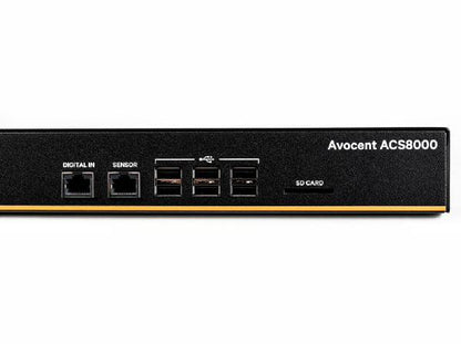 Vertiv Avocent ACS 8000 32-Port Console Server with Dual AC Power Supply, 1GB, DDR3 SDRAM, 2x Net... - Image 2