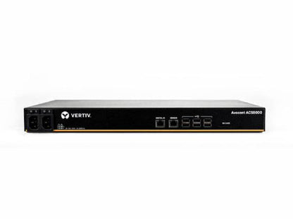 Vertiv Avocent ACS 8000 32-Port Console Server with Dual AC Power Supply, 1GB, DDR3 SDRAM, 2x RJ...