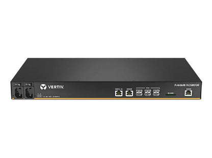 Vertiv Avocent ACS 8000 48-Port Console Server with Dual AC Power Supply, 1GB, DDR3 SDRAM, 2x (RJ...