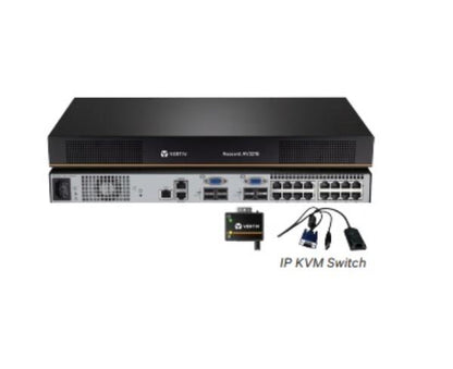 Vertiv Avocent 18.5" LCD Tray, 8 Port IP-KVM, 8 IQ MPUIQ-VMCHS, USB KB-US INTL  - with Jumper cor... - Image 2