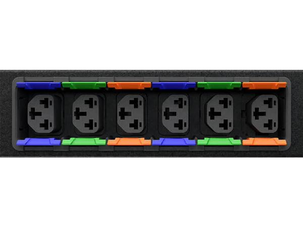 Vertiv Geist F0144849 Basic 1U PDU, 16A, 230V, 1U, 12x Locking IEC C13/C19 Combination outlets, 3...