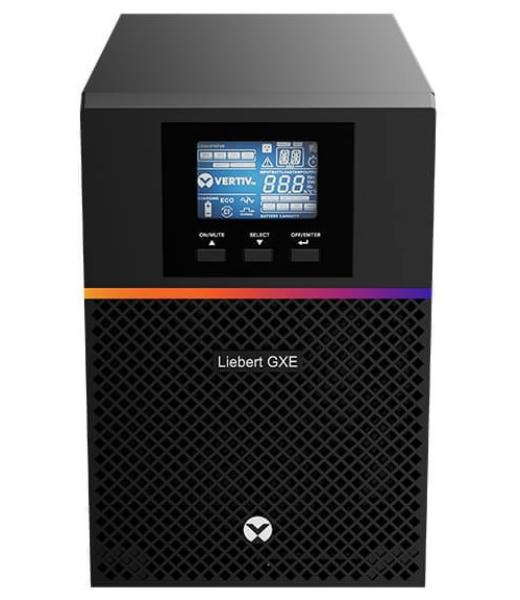 Vertiv Liebert GXE3-1000IMT, 1000VA 900W 230V, Double Conversion UPS, 0.9 PF Tower, 8 x IEC60320...