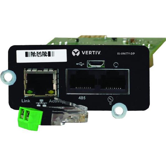 Vertiv Liebert IS-UNITY-DP Management Module for Data Networking USABLE WITH EDGE + GXE3 - NOT FO...