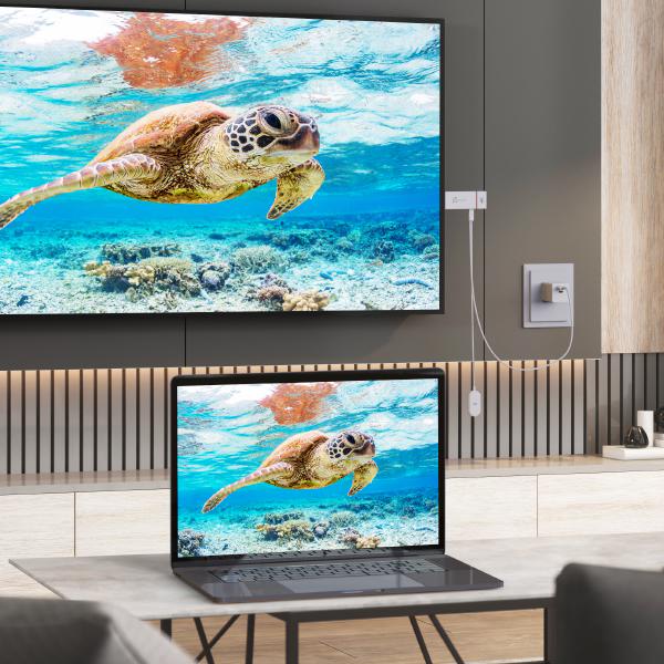 J5create JVAW76 ScreenCast 4K Wireless Display Adapter - Cast Laptop to TV (Supports Miracast, Ai... - Image 4